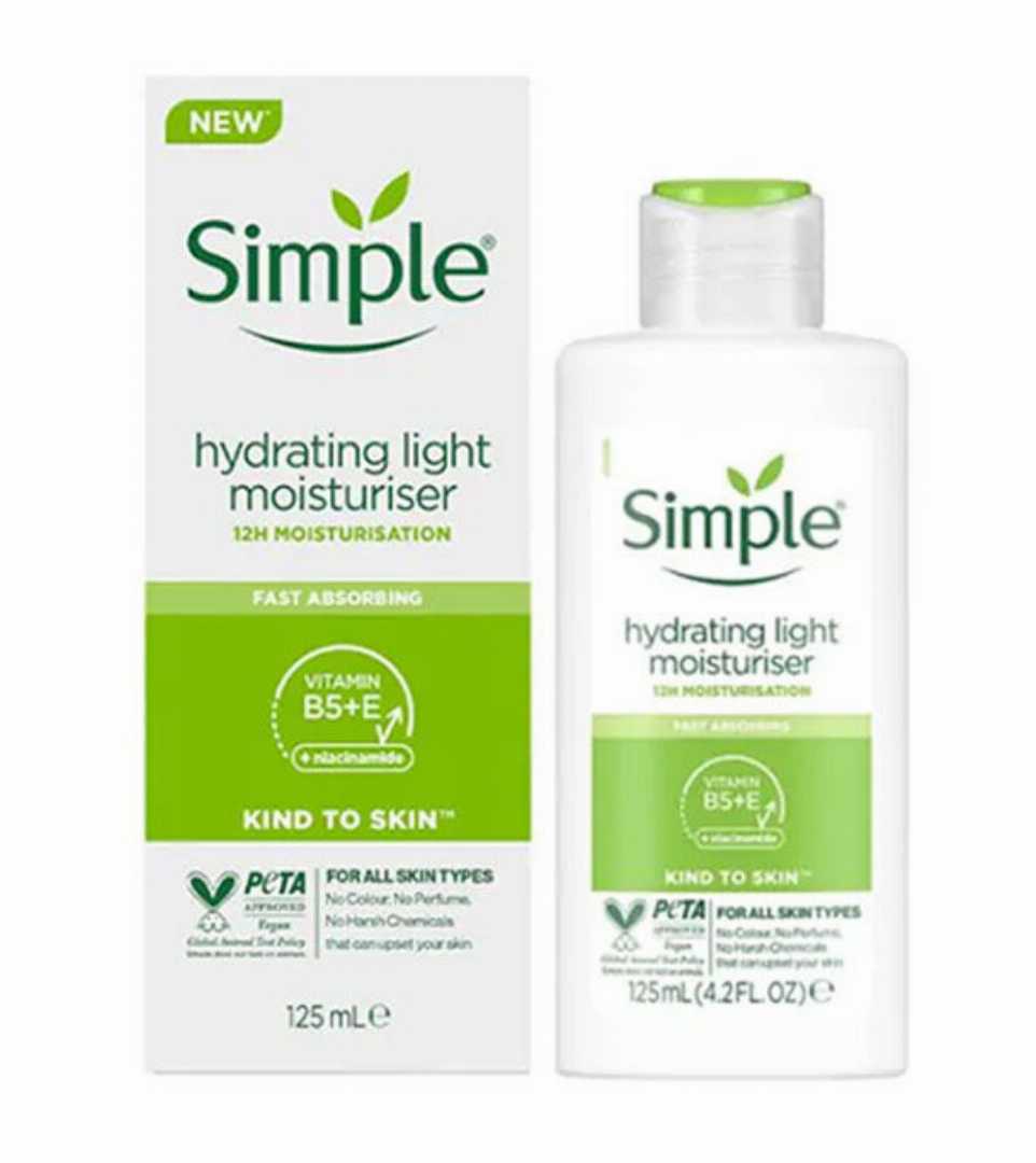 Simple,Hydrating,Light,Moisturiser,125ml