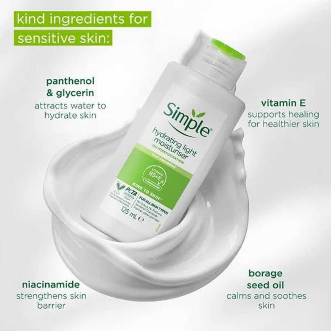 Simple,Hydrating,Light,Moisturiser,125ml