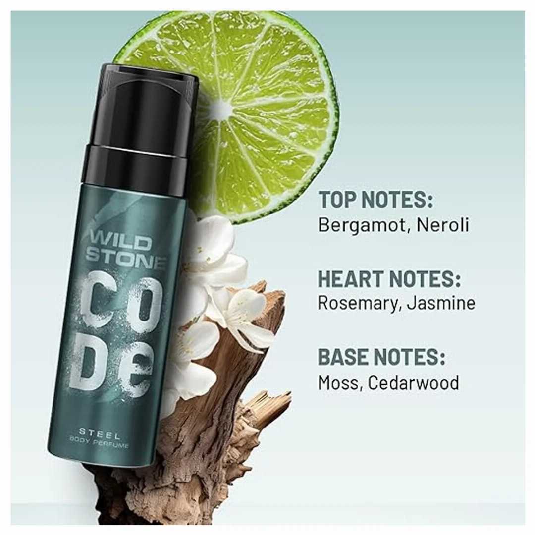 Wild,Stone,CODE,Steel,Perfume,120ml