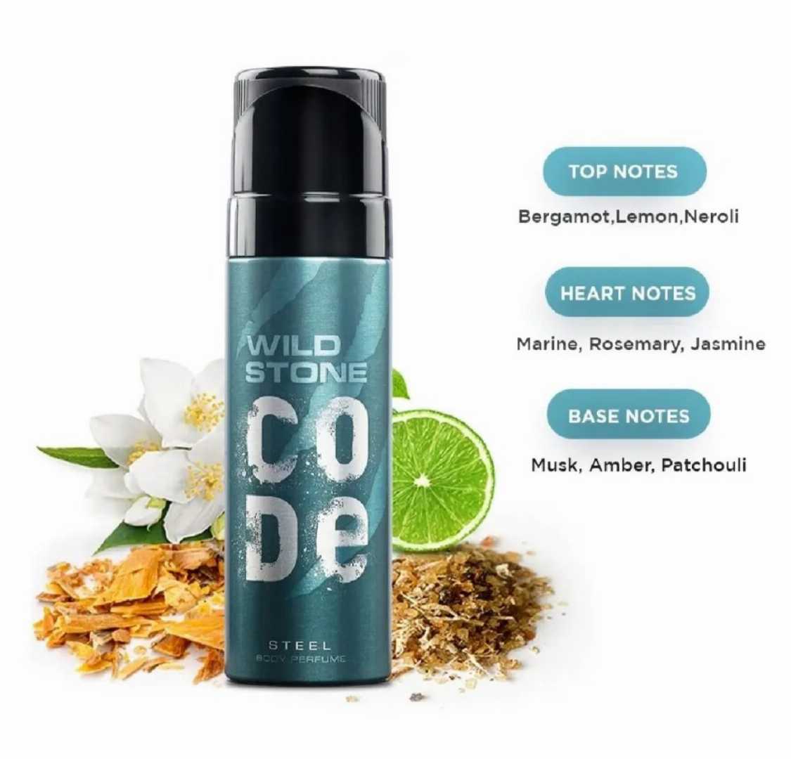Wild,Stone,CODE,Steel,Perfume,120ml