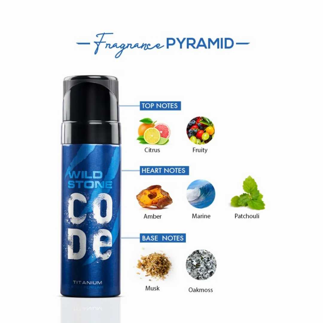 Wild,Stone,CODE,Titanium,Perfume,120ml