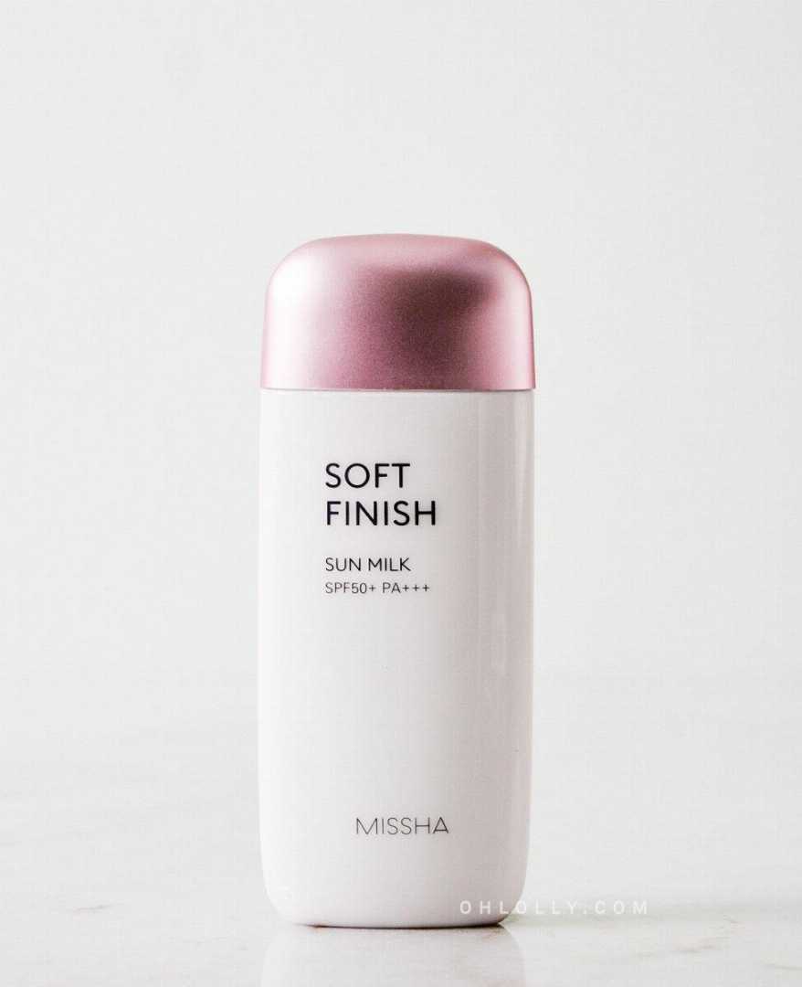 MISSHA,SOFT,FINISH,SUN,MILK,SPF50+,PA+++