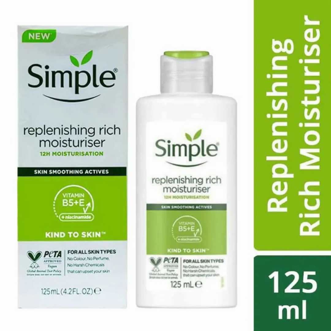 Simple,Replenishing,Rich,Moisturiser,(125ml)