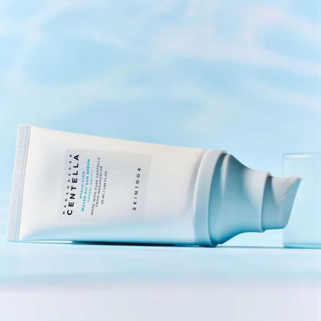 #SKIN1004 #Centella #HyaluCica #WaterFitSunSerum #SPF50 #PA++++ #KoreanSkincare #SunSerum #HydratingSunscreen #SensitiveSkin #OriginalProduct #AngelsCloud