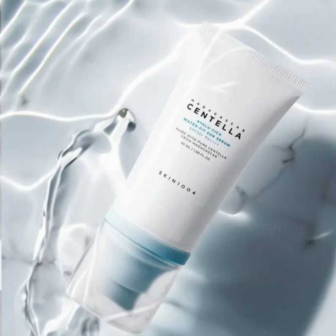 #SKIN1004 #Centella #HyaluCica #WaterFitSunSerum #SPF50 #PA++++ #KoreanSkincare #SunSerum #HydratingSunscreen #SensitiveSkin #OriginalProduct #AngelsCloud