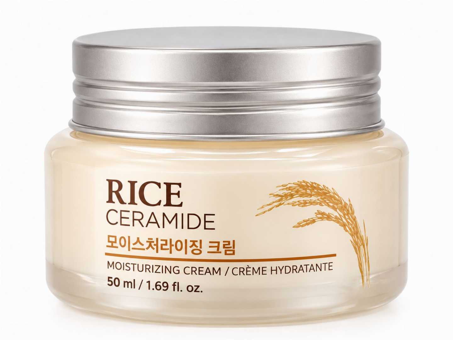Rice,Ceramide,Moisturizing,Cream,–,50ml