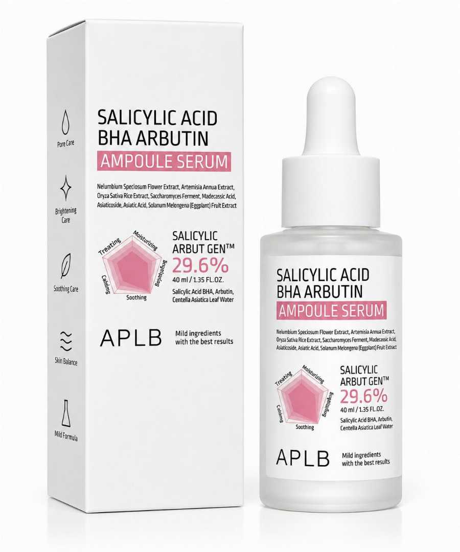 APLB,Salicylic,Acid,BHA,Arbutin,Ampoule,Serum