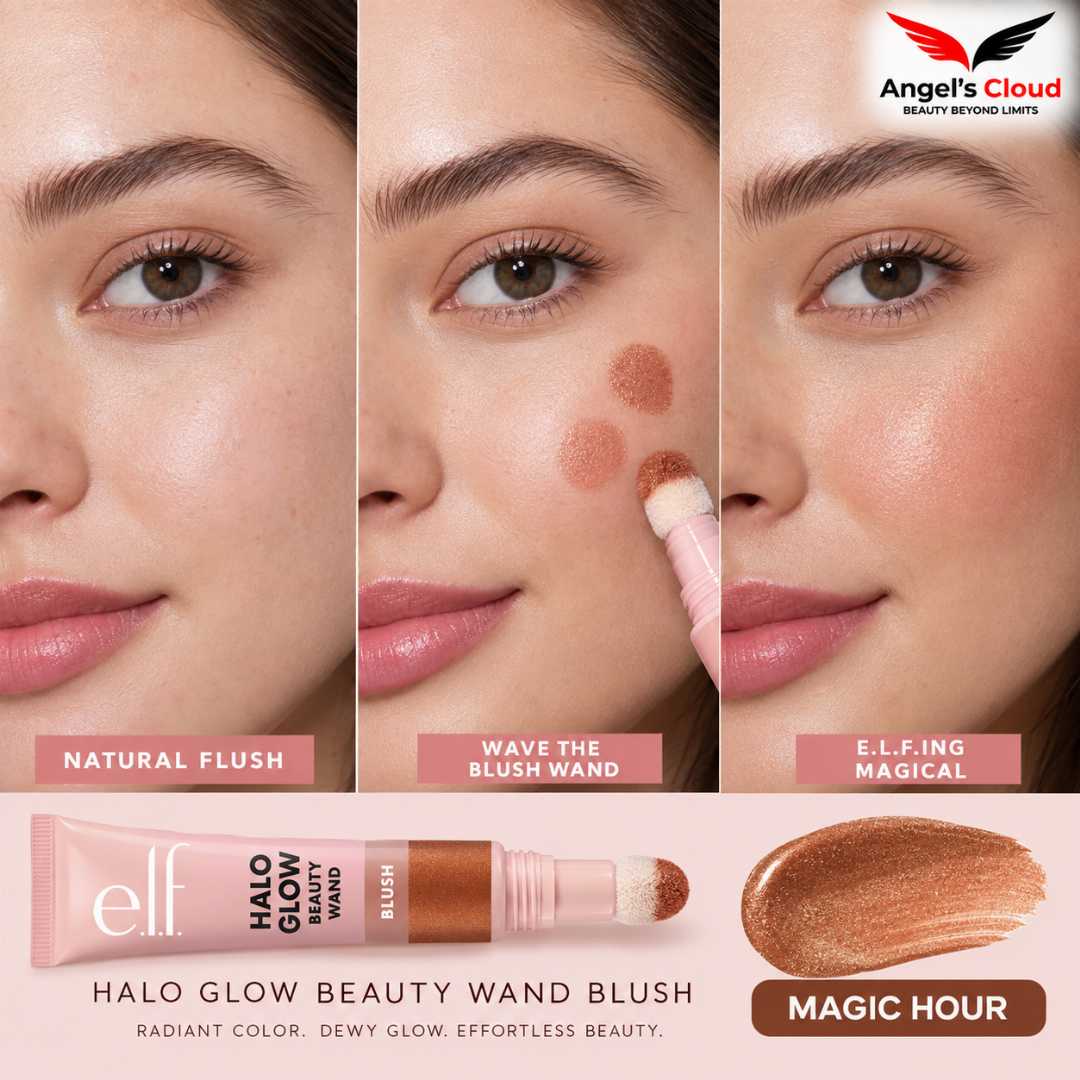 e.l.f,Halo,Glow,Blush,Beauty,Wand